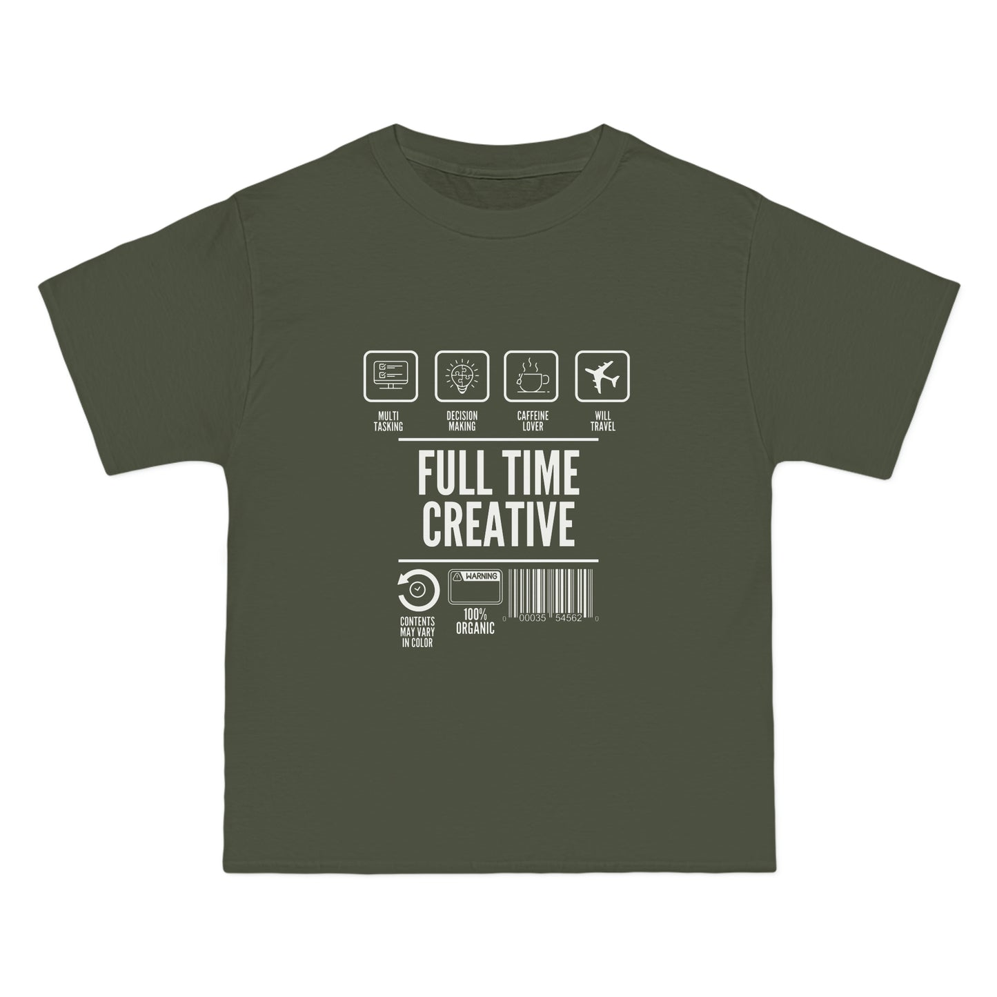 Beefy-T® Short-Sleeve Full Time Creative T-Shirt