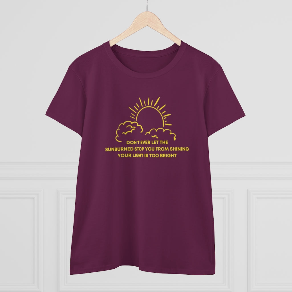 Women's Heavy Cotton Golden Light Haiku Tee