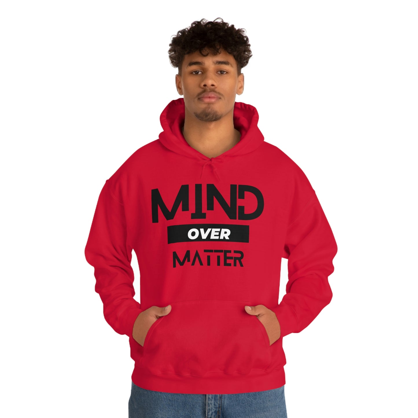 Unisex Heavy Blend™ Hooded Mind Over Matter Sweatshirt