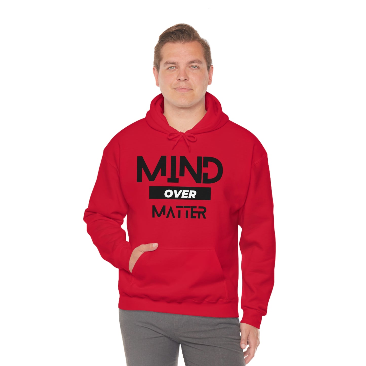 Unisex Heavy Blend™ Hooded Mind Over Matter Sweatshirt
