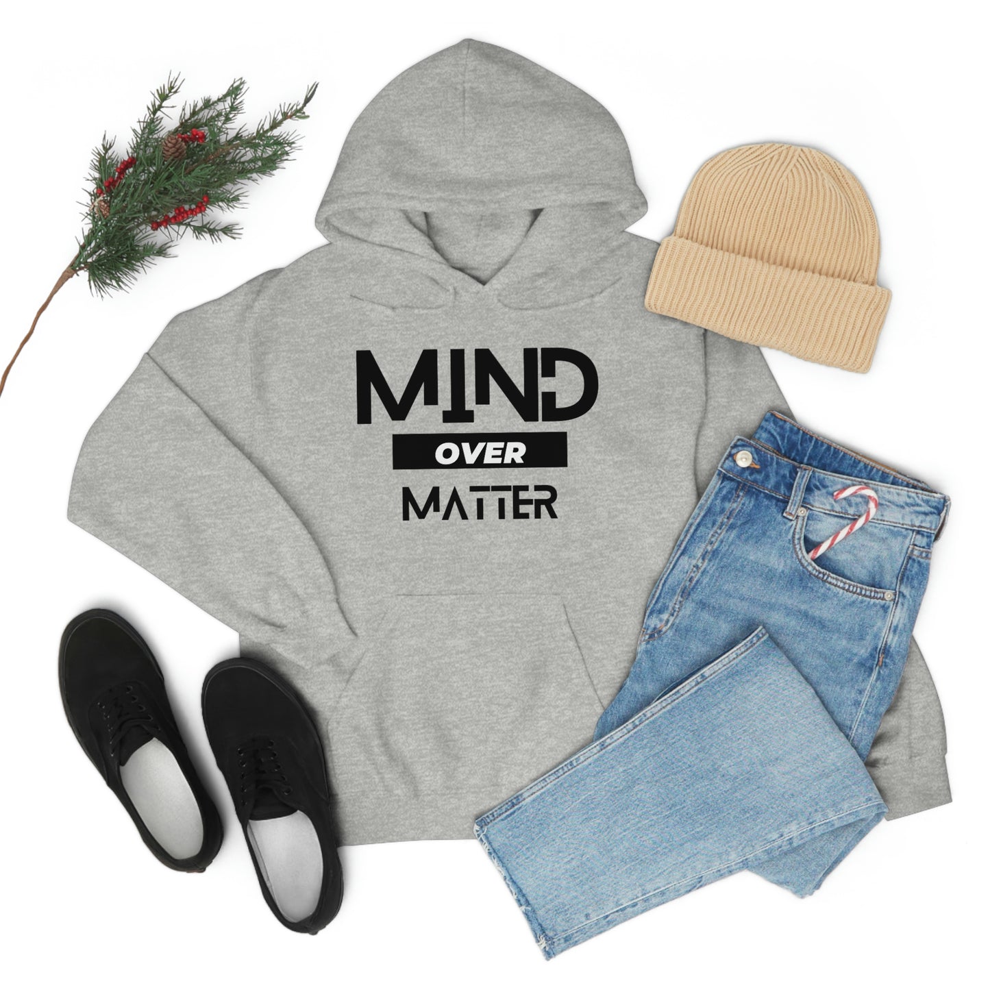 Unisex Heavy Blend™ Hooded Mind Over Matter Sweatshirt