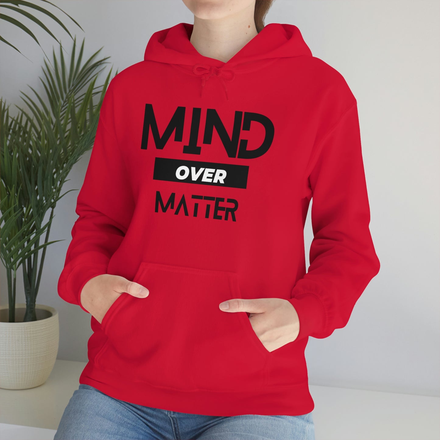 Unisex Heavy Blend™ Hooded Mind Over Matter Sweatshirt