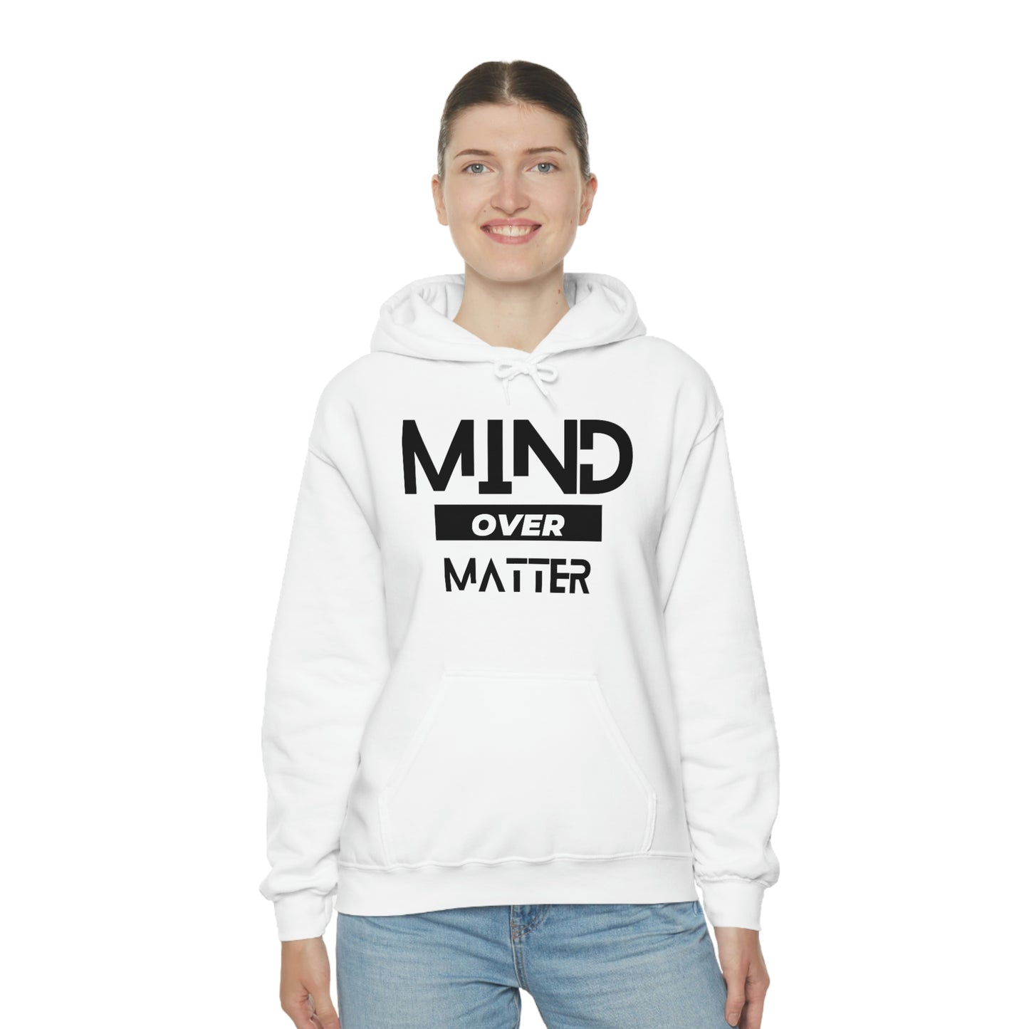 Unisex Heavy Blend™ Hooded Mind Over Matter Sweatshirt