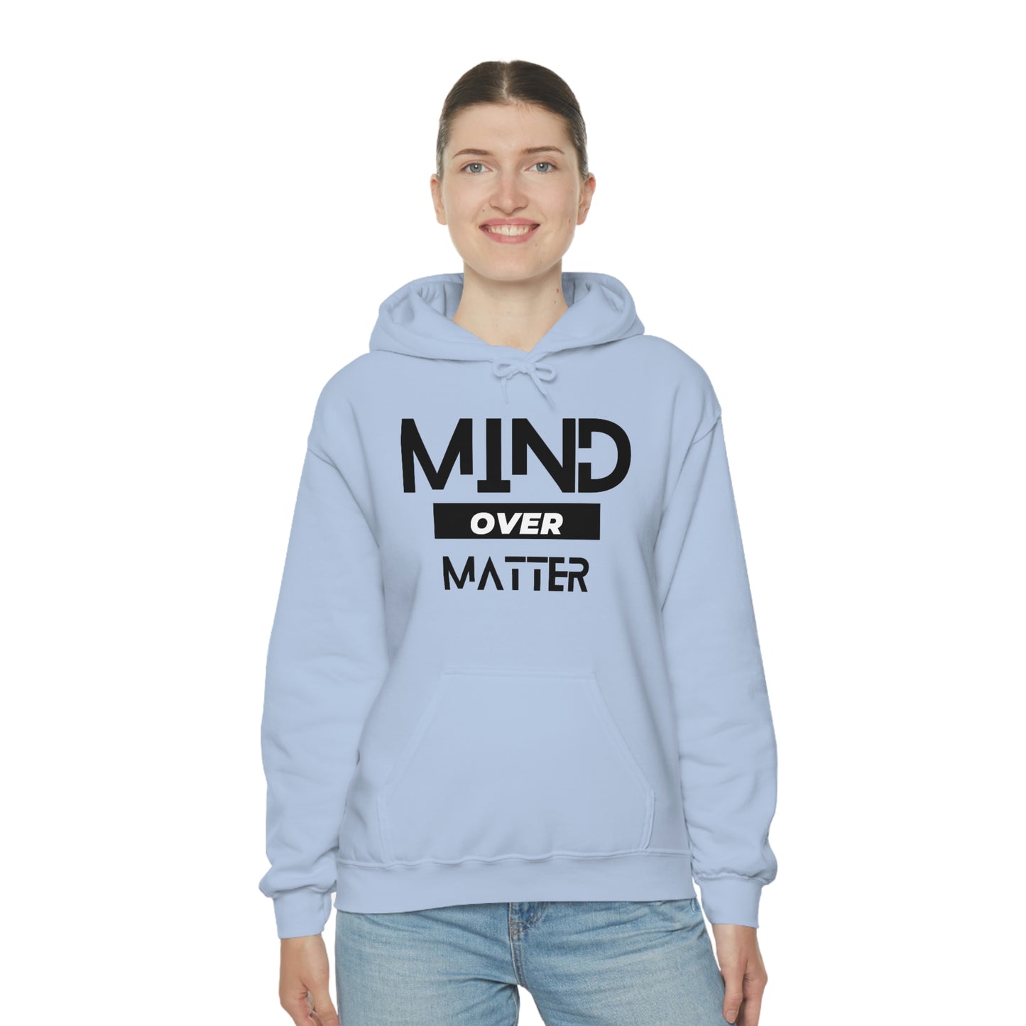 Unisex Heavy Blend™ Hooded Mind Over Matter Sweatshirt