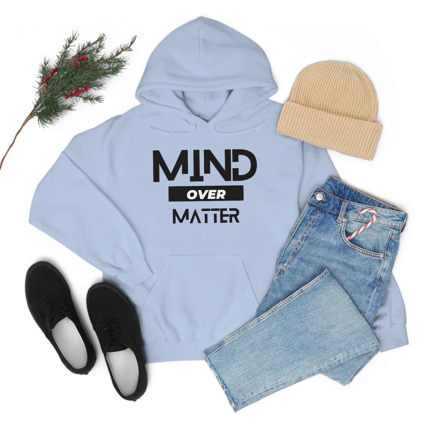 Unisex Heavy Blend™ Hooded Mind Over Matter Sweatshirt