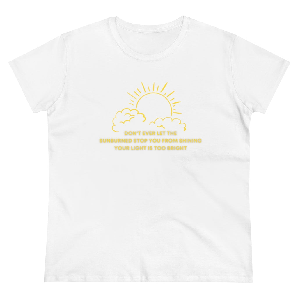 Women's Heavy Cotton Golden Light Haiku Tee