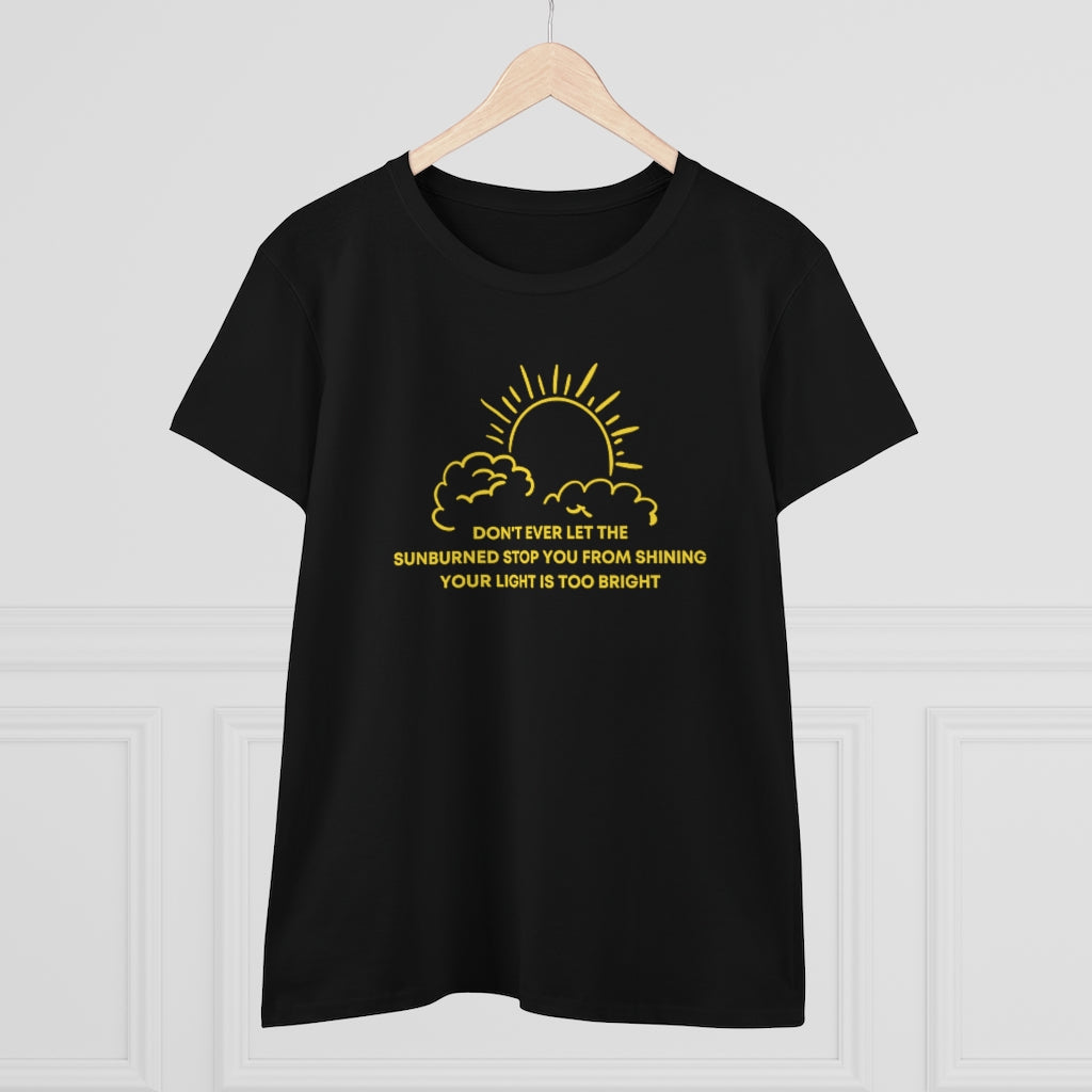 Women's Heavy Cotton Golden Light Haiku Tee