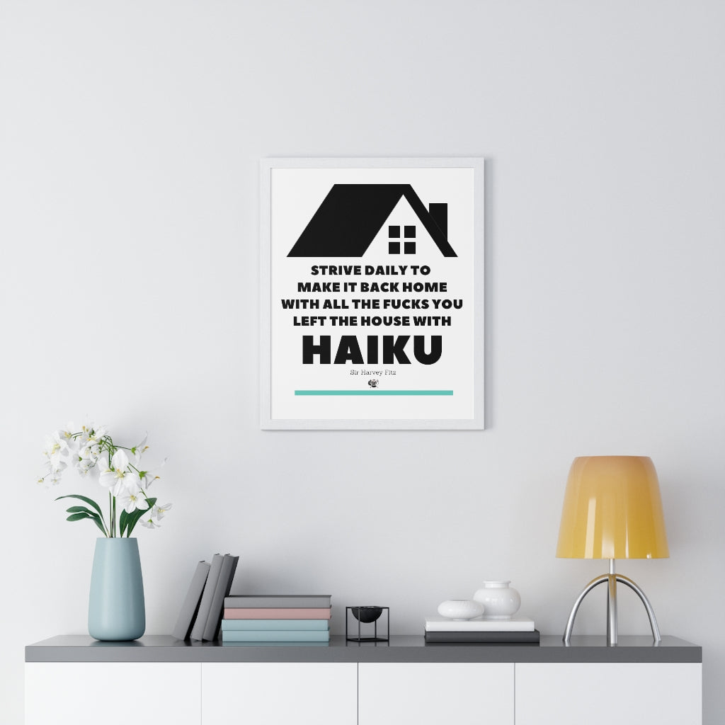 Premium Framed Vertical Poster