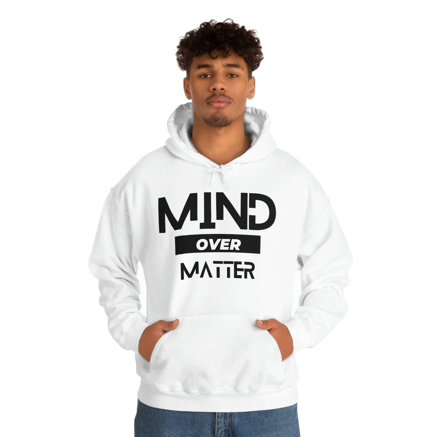 Unisex Heavy Blend™ Hooded Mind Over Matter Sweatshirt