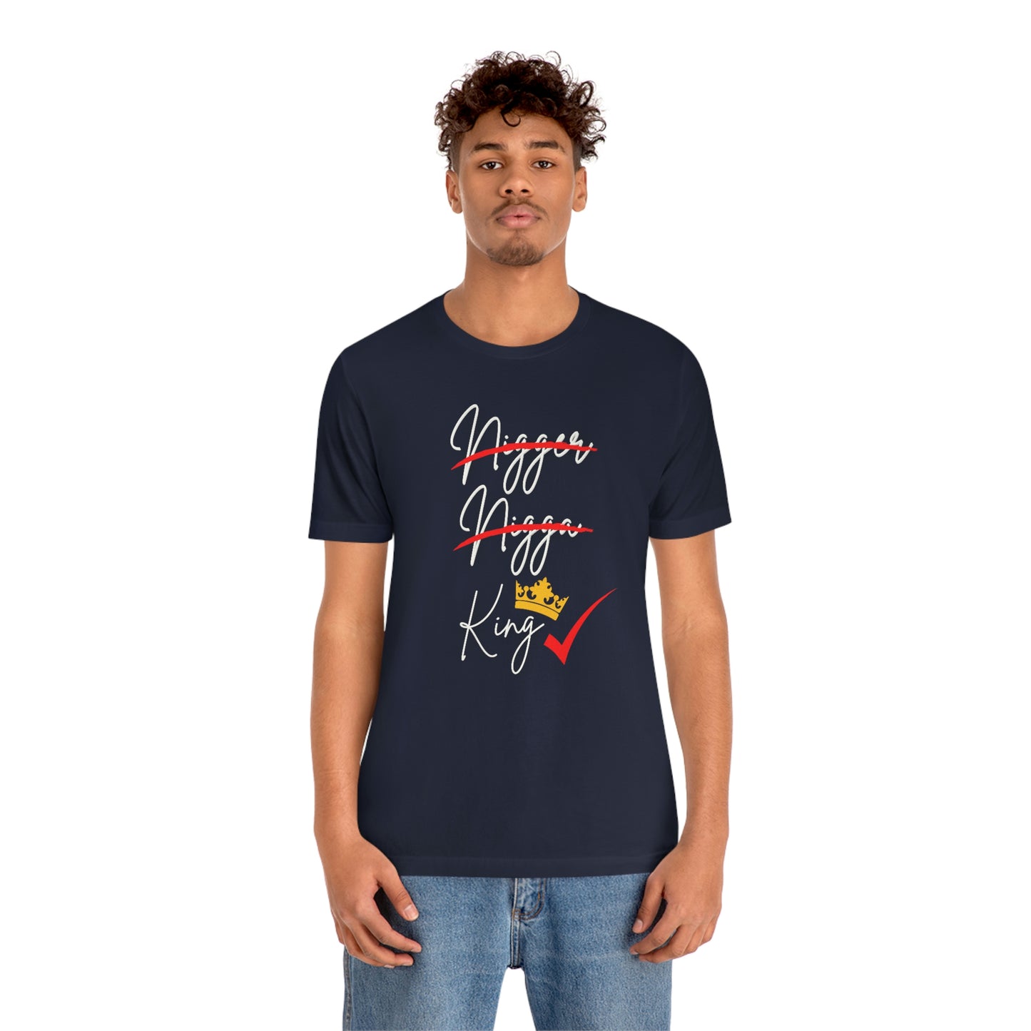Kingly Jersey Short Sleeve Creative Tee