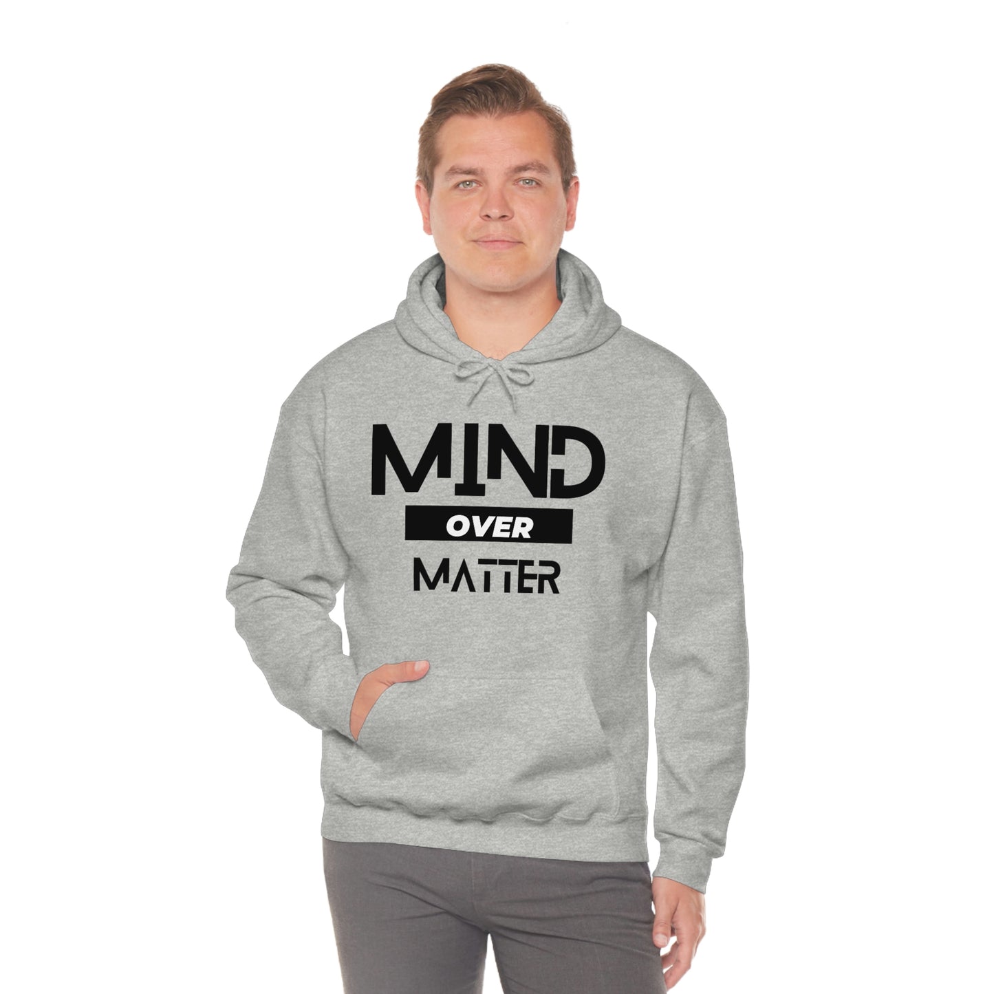 Unisex Heavy Blend™ Hooded Mind Over Matter Sweatshirt