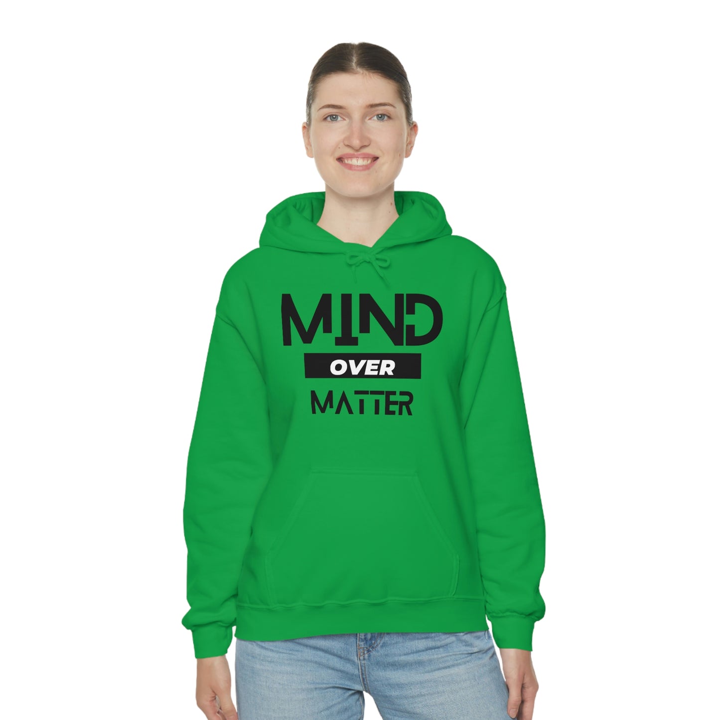 Unisex Heavy Blend™ Hooded Mind Over Matter Sweatshirt