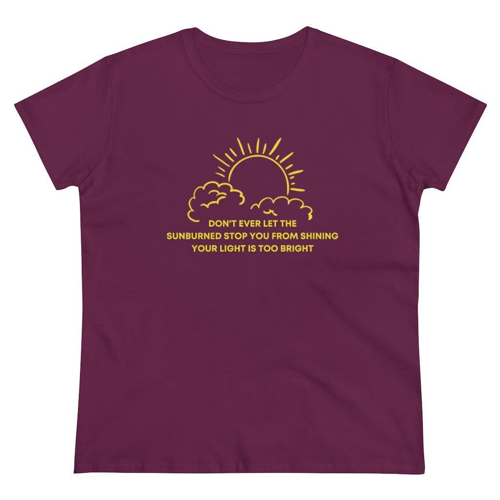 Women's Heavy Cotton Golden Light Haiku Tee