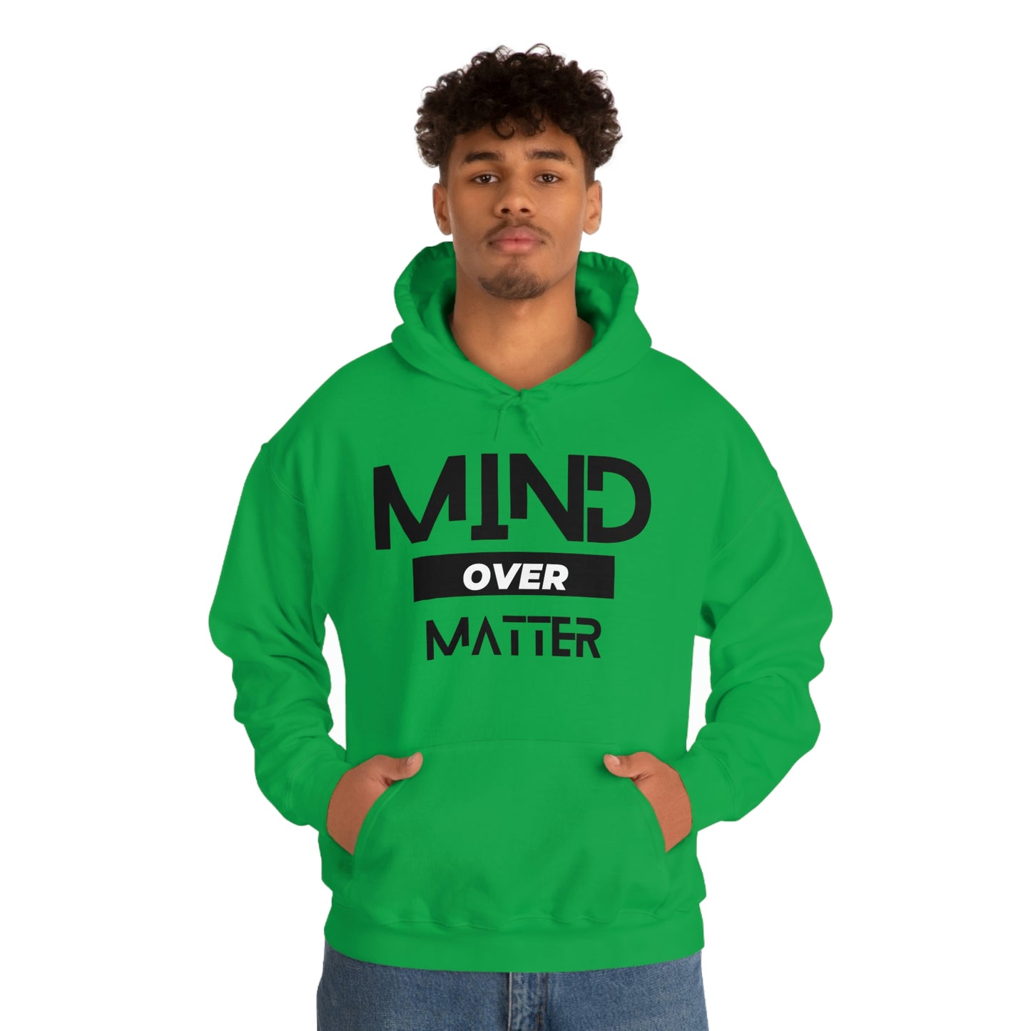 Unisex Heavy Blend™ Hooded Mind Over Matter Sweatshirt