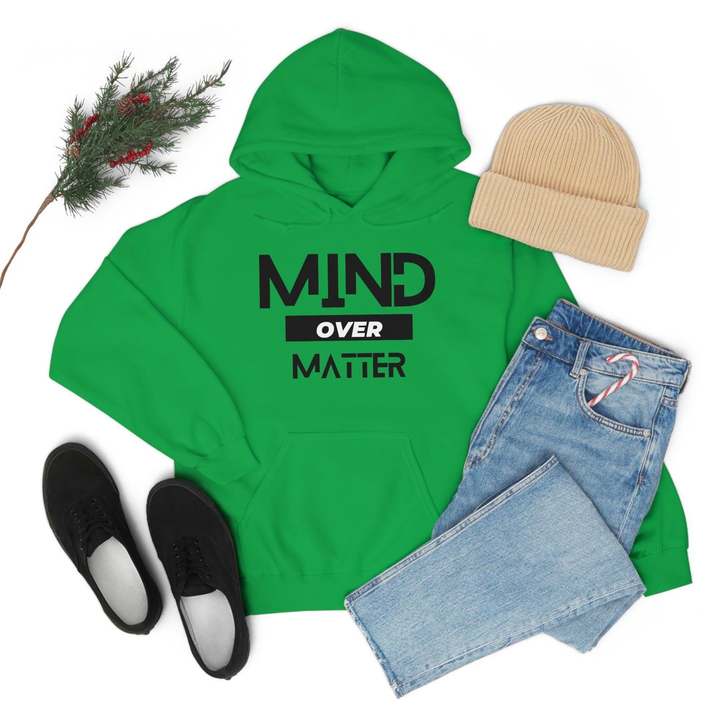 Unisex Heavy Blend™ Hooded Mind Over Matter Sweatshirt