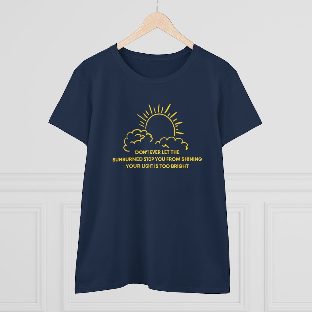 Women's Heavy Cotton Golden Light Haiku Tee