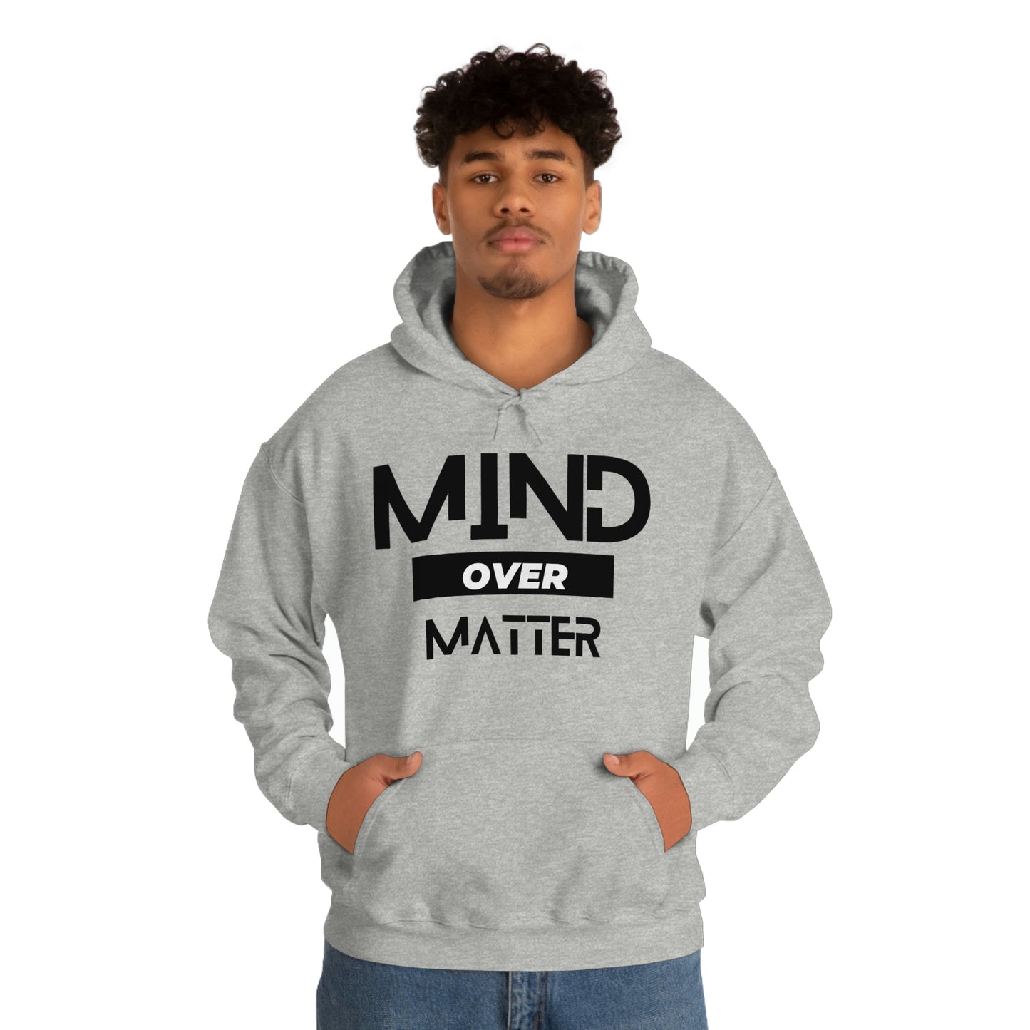 Unisex Heavy Blend™ Hooded Mind Over Matter Sweatshirt