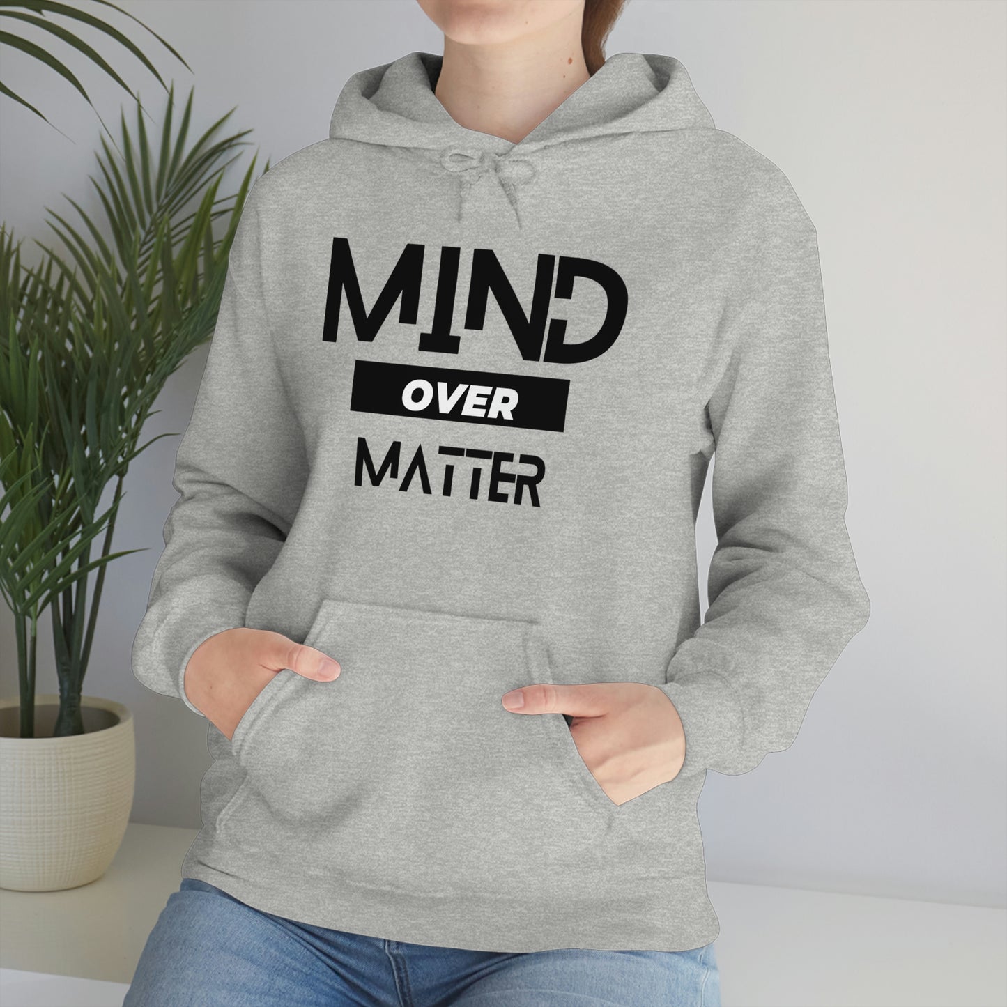 Unisex Heavy Blend™ Hooded Mind Over Matter Sweatshirt