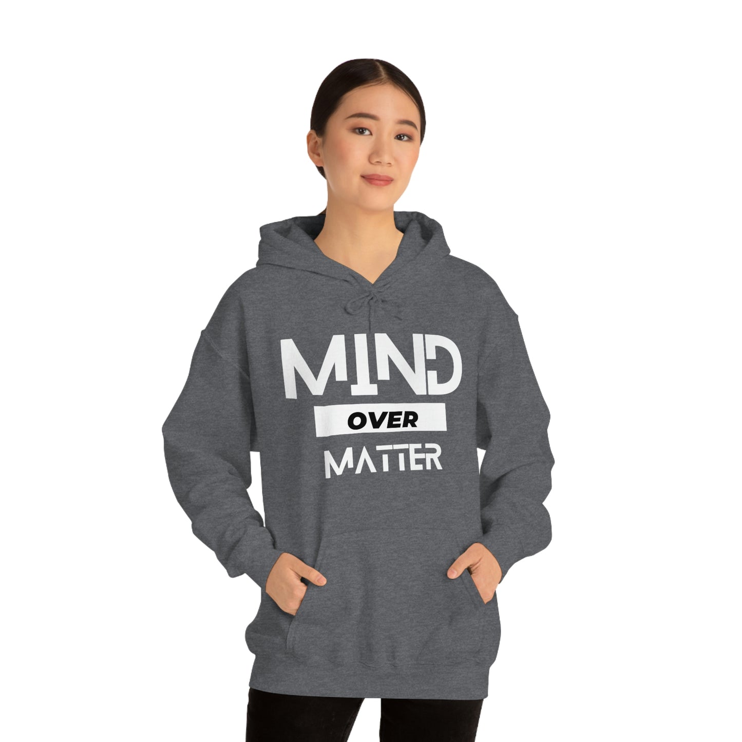Unisex Heavy Blend™ Hooded Mind Over Matter Sweatshirt