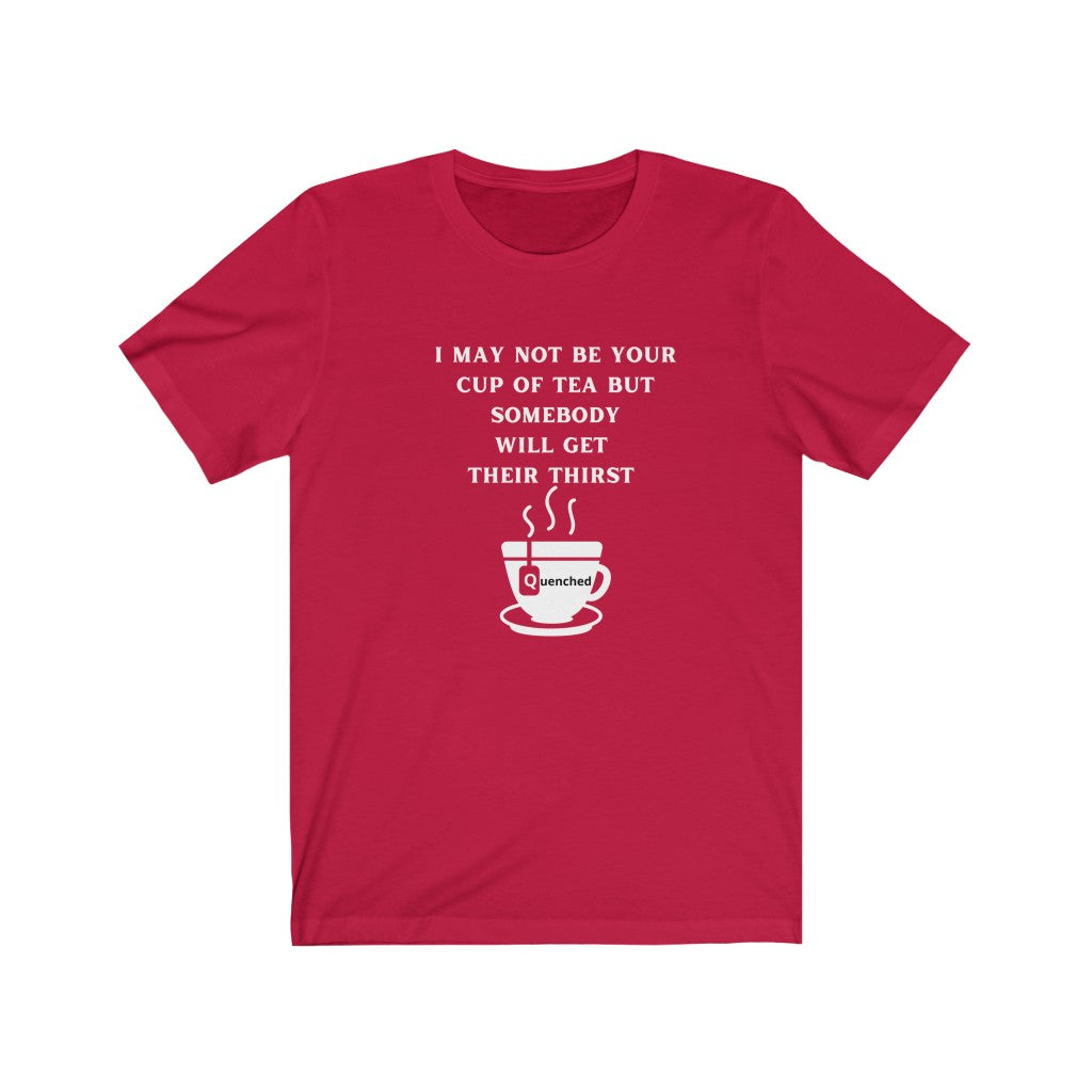 Unisex Jersey Short Sleeve Cup of Tea Haiku Tee