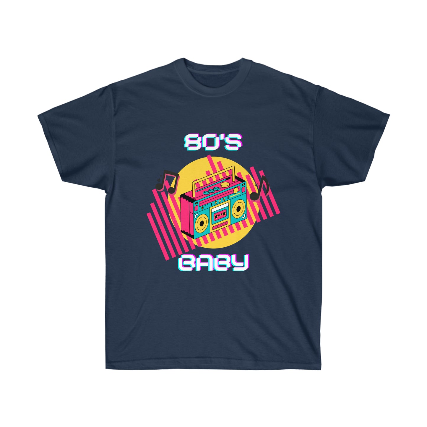 Unisex Ultra Cotton 80's Baby Creative Tee