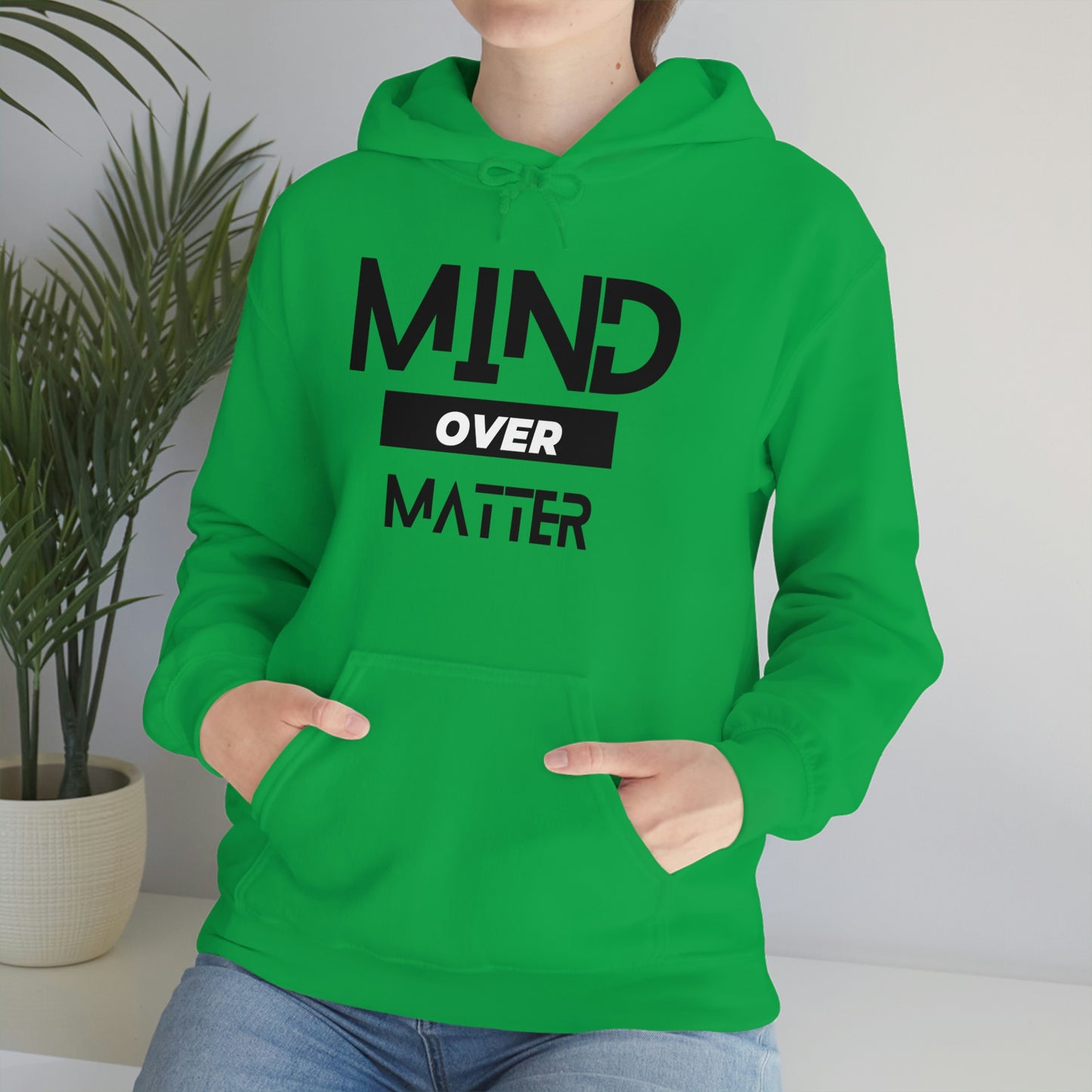 Unisex Heavy Blend™ Hooded Mind Over Matter Sweatshirt