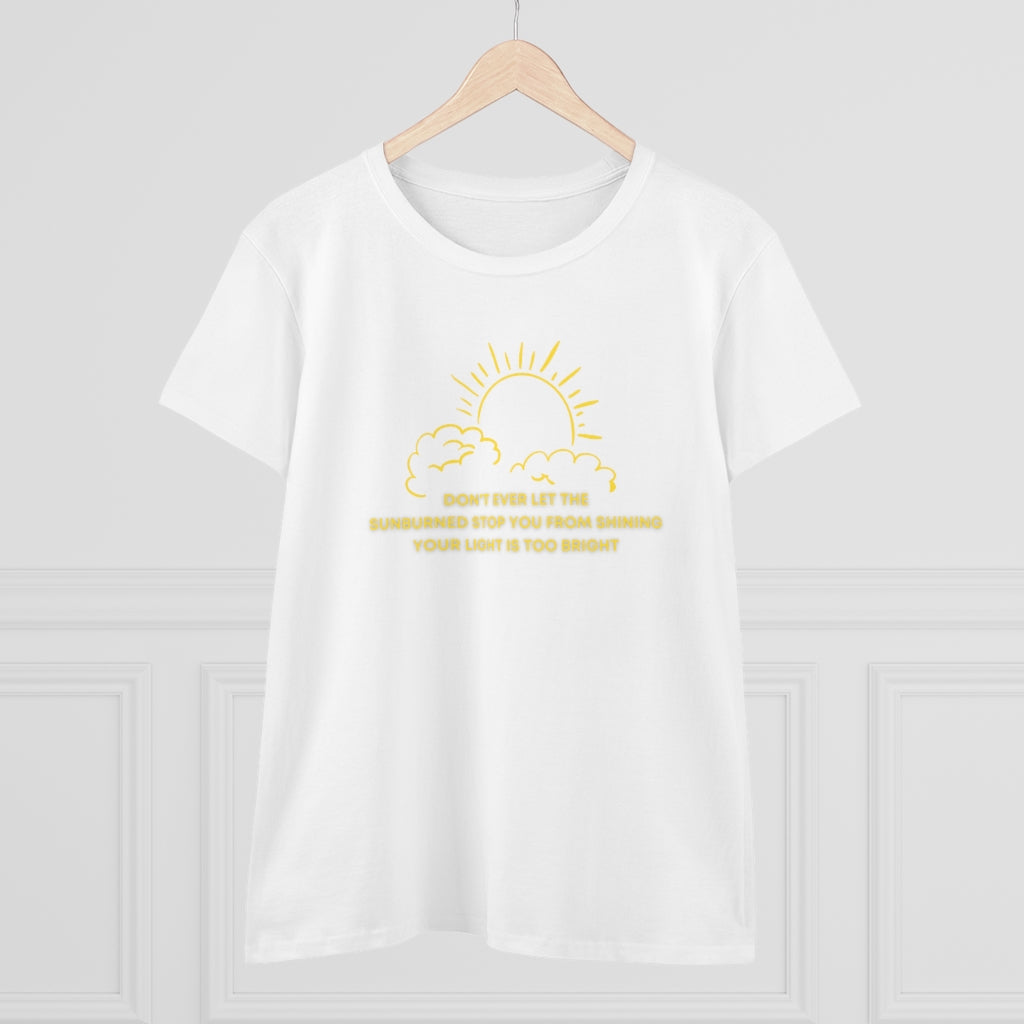 Women's Heavy Cotton Golden Light Haiku Tee