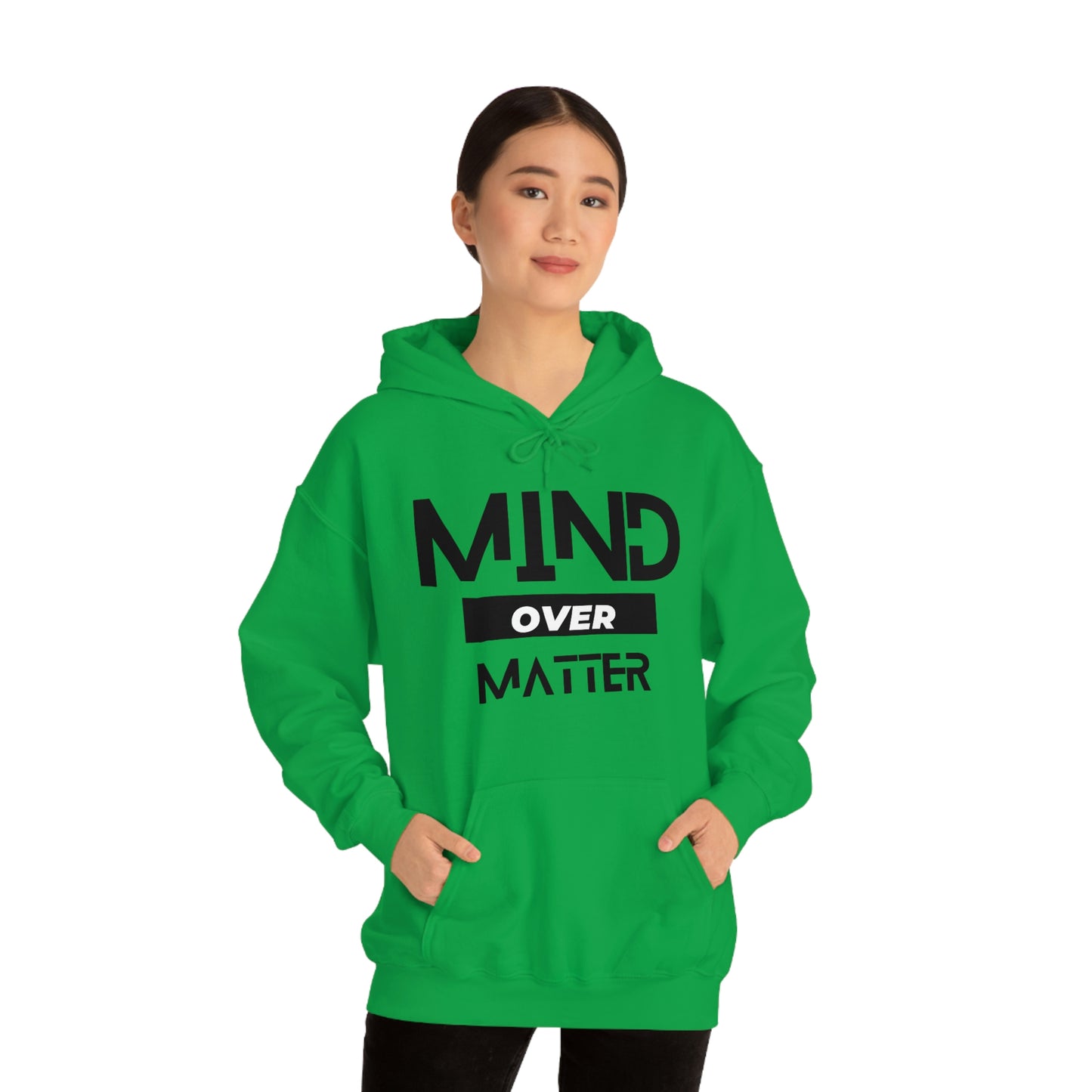 Unisex Heavy Blend™ Hooded Mind Over Matter Sweatshirt