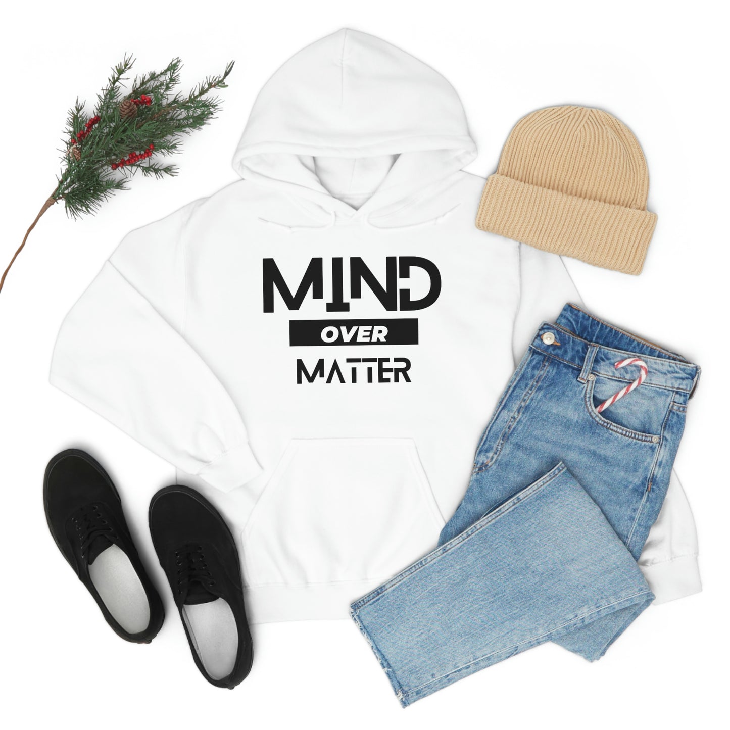 Unisex Heavy Blend™ Hooded Mind Over Matter Sweatshirt