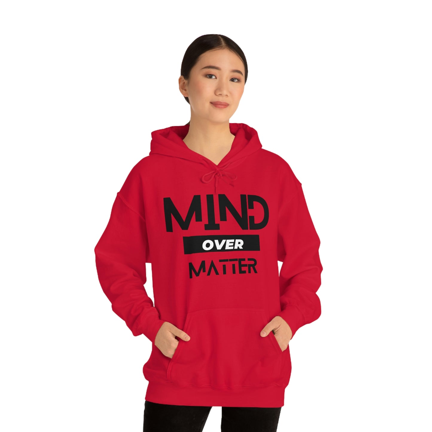 Unisex Heavy Blend™ Hooded Mind Over Matter Sweatshirt