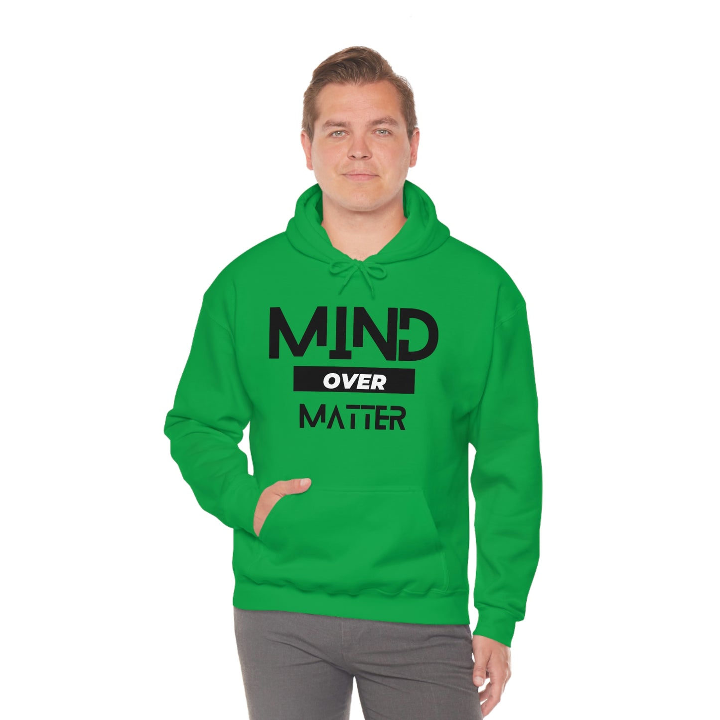 Unisex Heavy Blend™ Hooded Mind Over Matter Sweatshirt