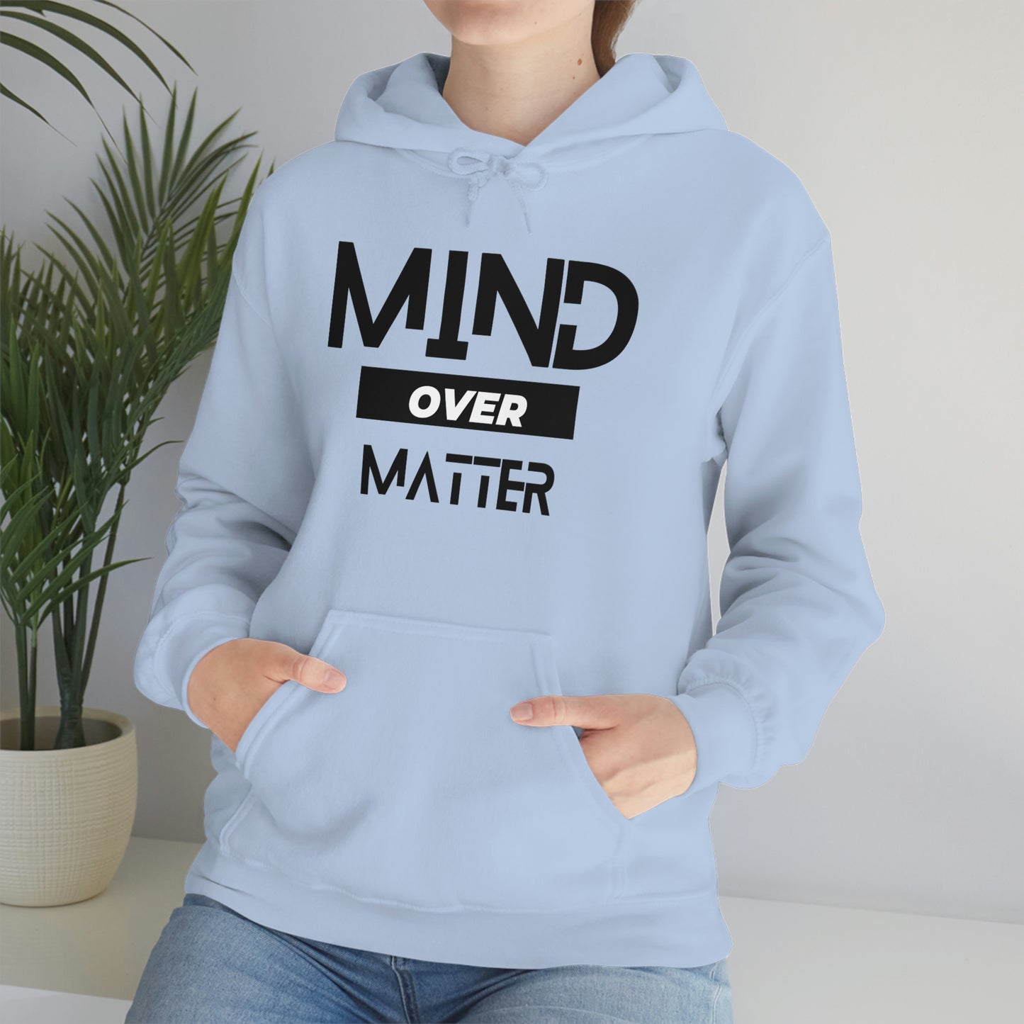 Unisex Heavy Blend™ Hooded Mind Over Matter Sweatshirt
