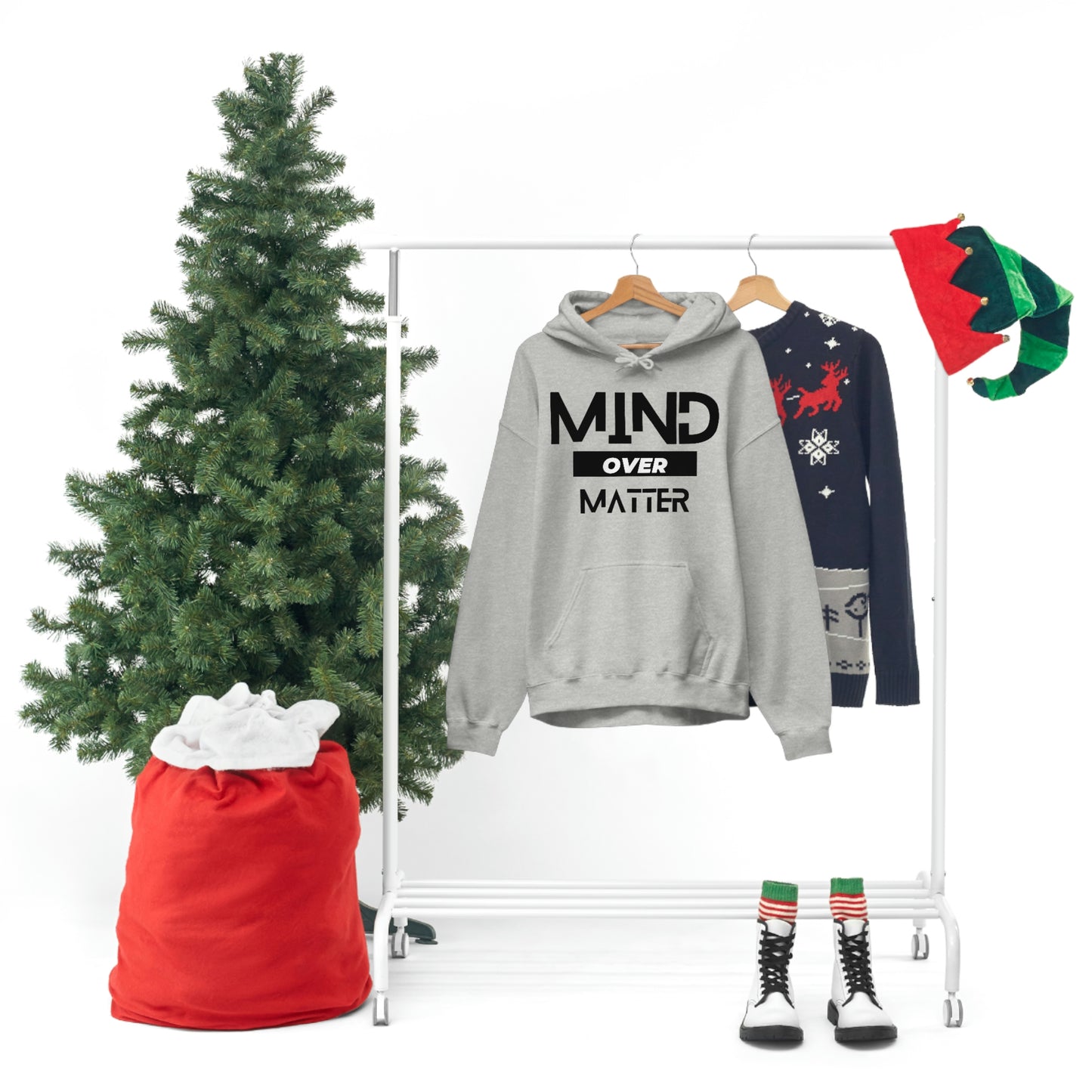 Unisex Heavy Blend™ Hooded Mind Over Matter Sweatshirt
