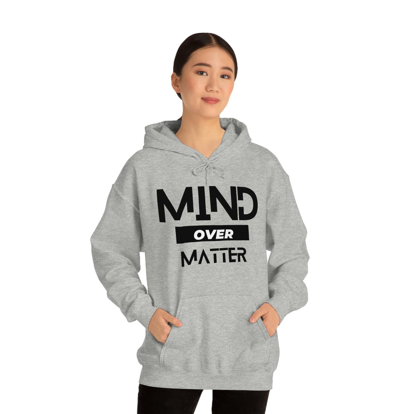 Unisex Heavy Blend™ Hooded Mind Over Matter Sweatshirt