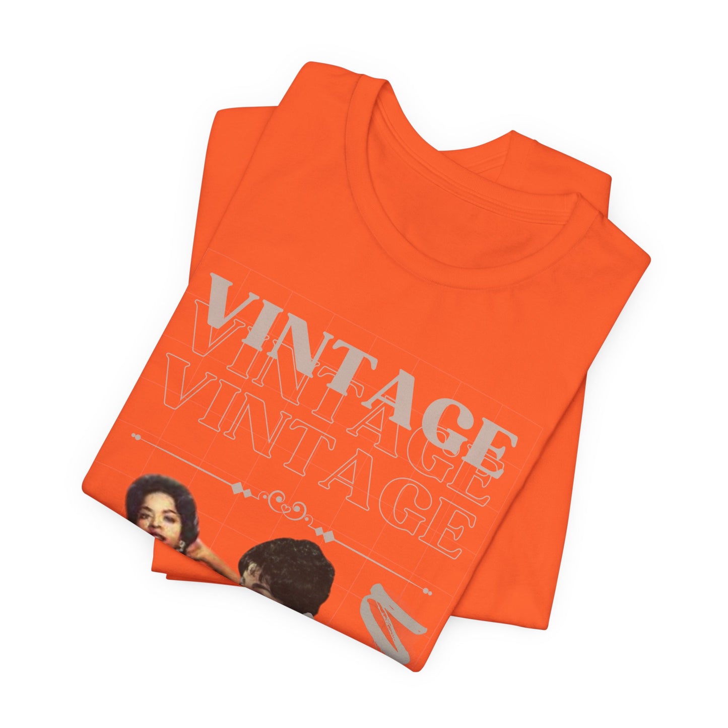 Unisex Jersey Short Sleeve Vintage Della Tee