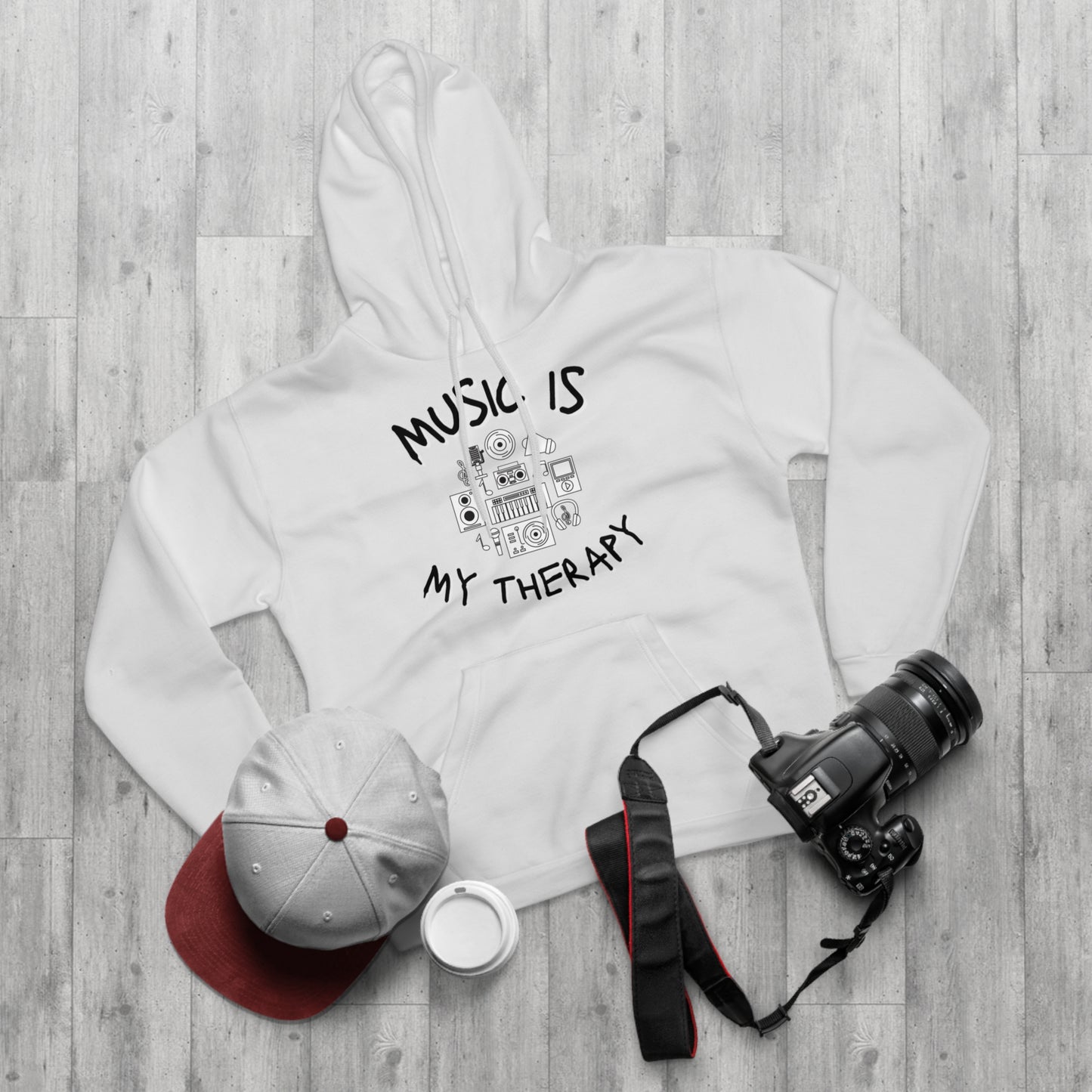 Music Therapy Unisex Pullover Hoodie