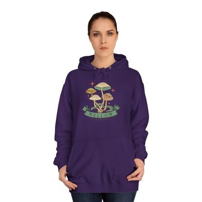 Cozy Mushroom College Hoodie, Unisex Sweatshirt for Students, Gift for Graduates, Cool Campus Attire, Casual Wear, Fall Fashion