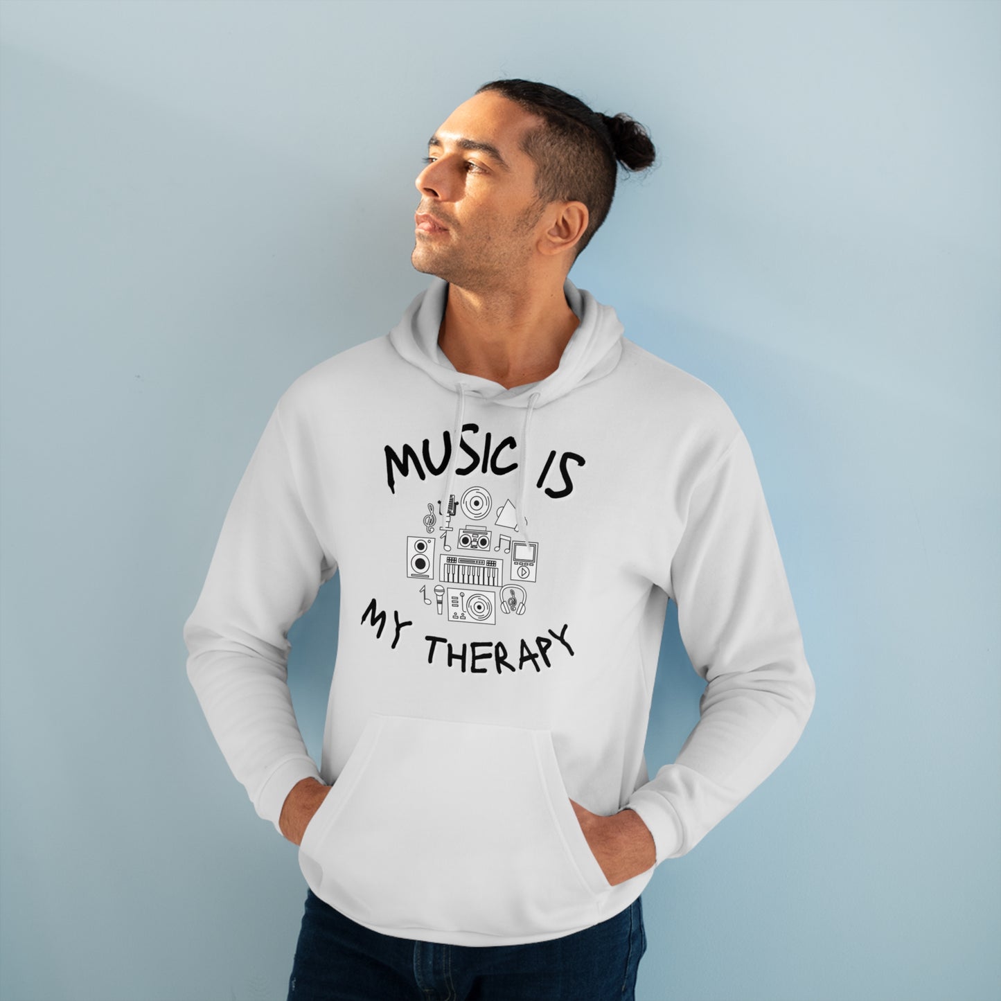 Music Therapy Unisex Pullover Hoodie