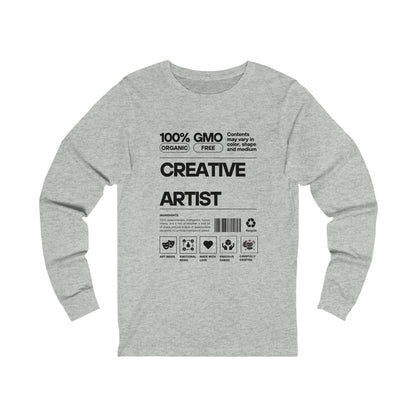 Unisex Jersey Long Sleeve Creative Artist Tee