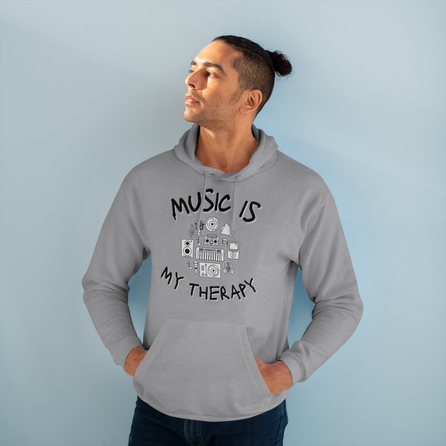 Music Therapy Unisex Pullover Hoodie