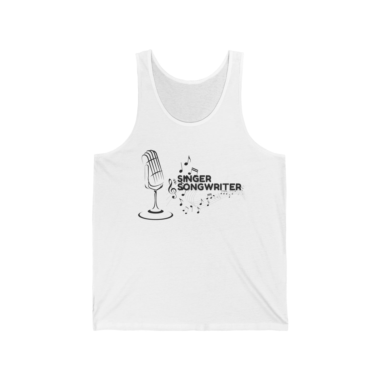 Unisex Jersey Singer Songwriter Tank