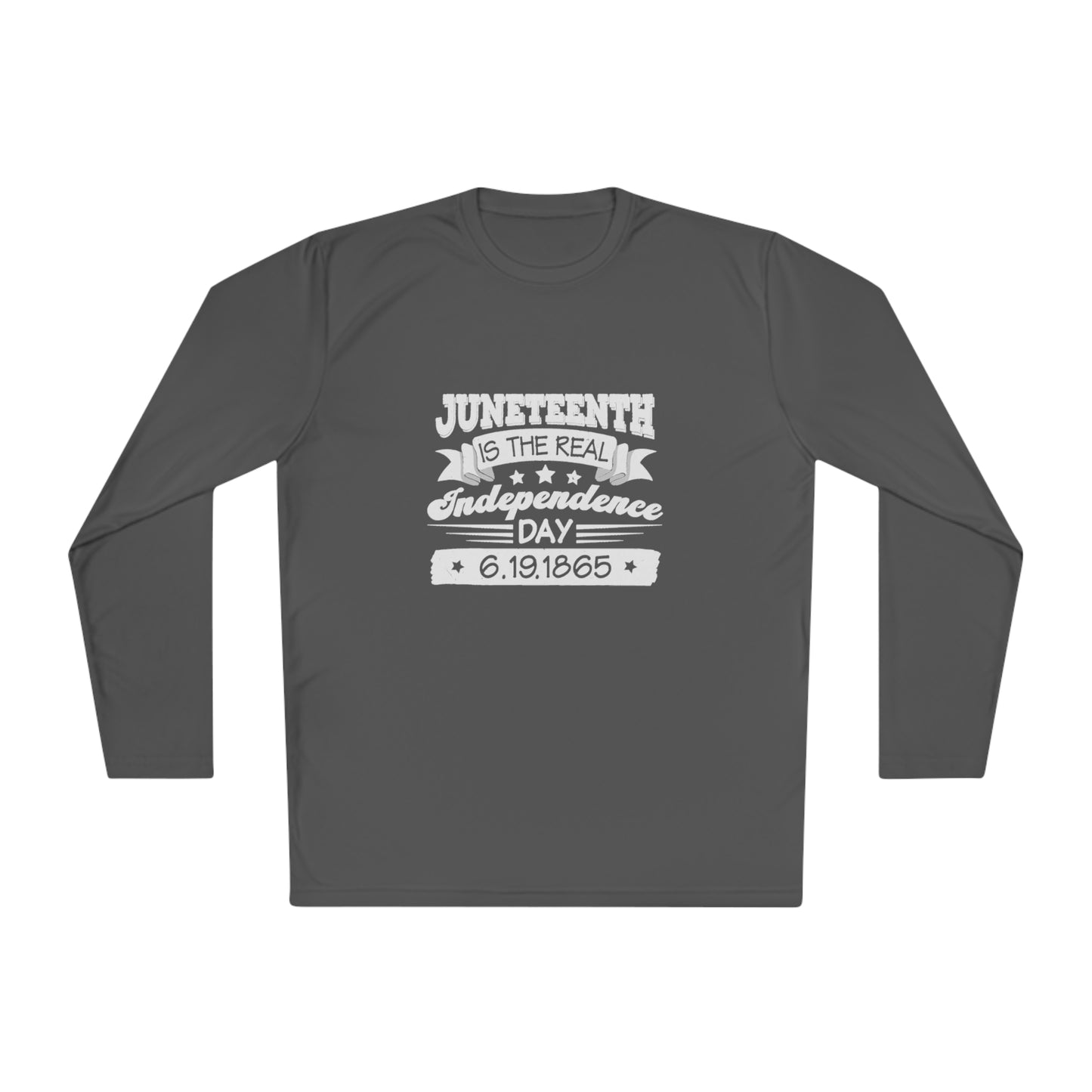 Lightweight Long Sleeve Juneteenth Openly Black Tee