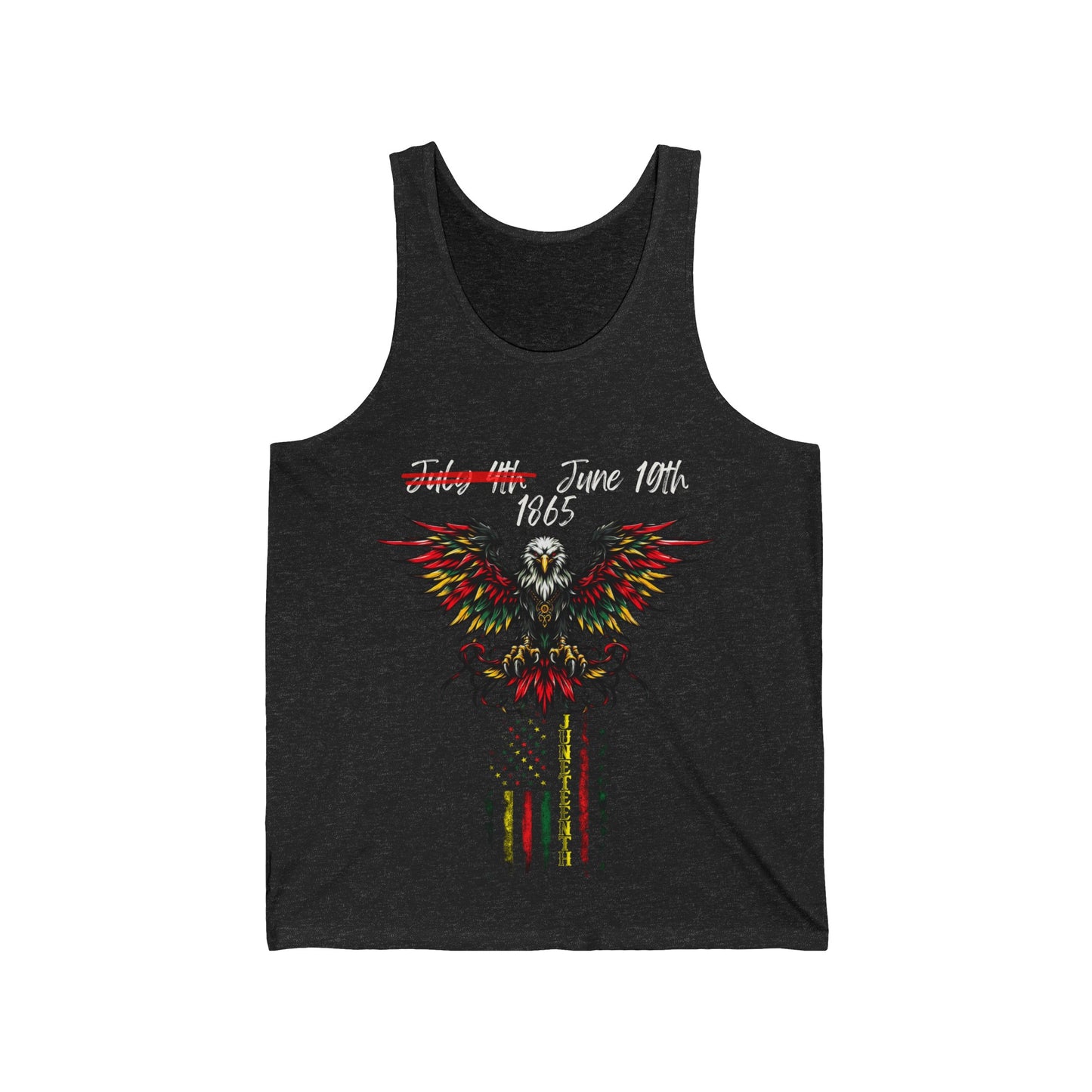 Unisex Jersey Juneteenth Eagle Tank