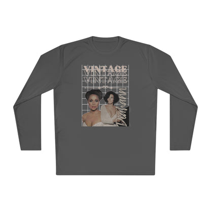 Unisex Lightweight Long Sleeve Vintage Diahann Tee