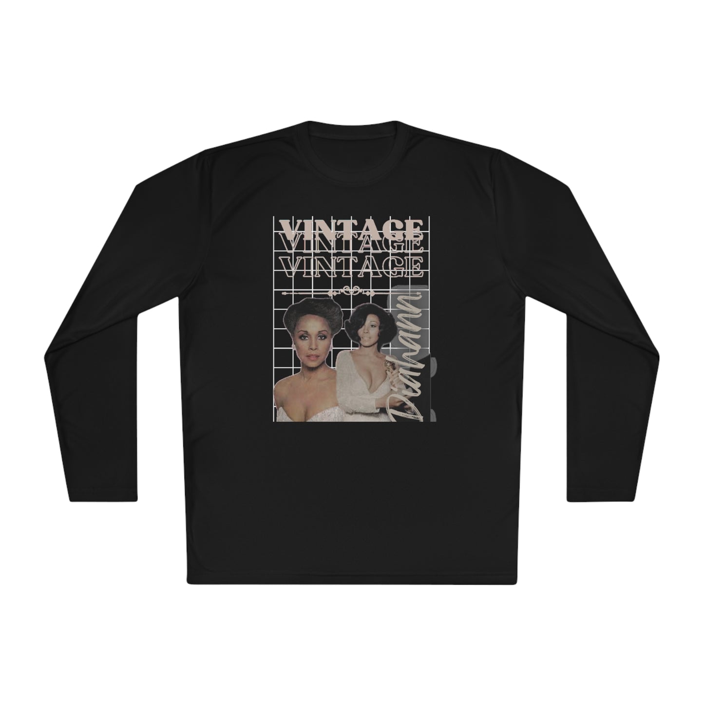 Unisex Lightweight Long Sleeve Vintage Diahann Tee