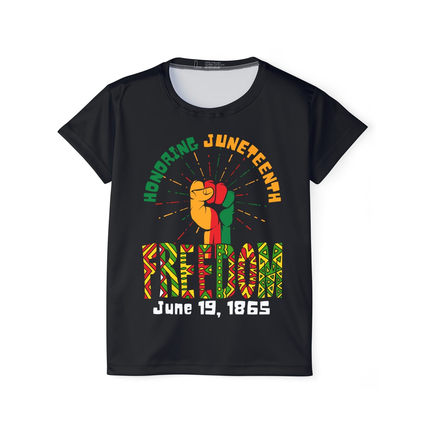 Women's Sports Jersey Honoring Juneteenth (AOP)