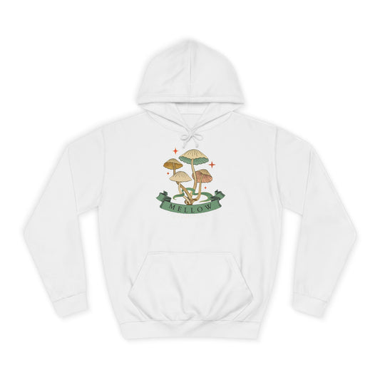 Cozy Mushroom College Hoodie, Unisex Sweatshirt for Students, Gift for Graduates, Cool Campus Attire, Casual Wear, Fall Fashion