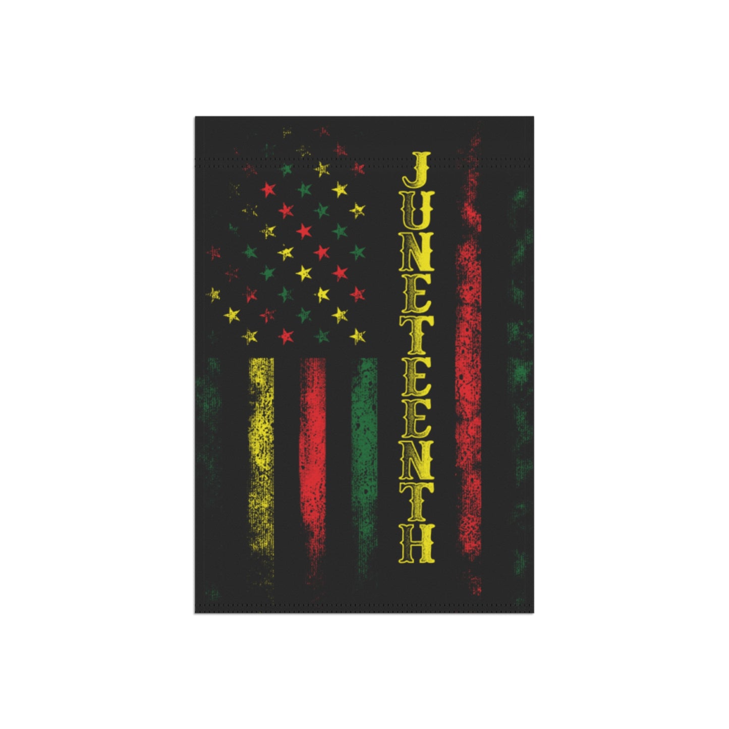 Juneteenth Flag Garden & House Banner