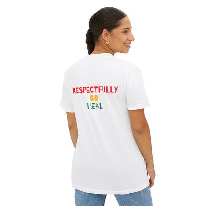 Unisex Garment-Dyed Pocket Juneteenth Heal T-Shirt