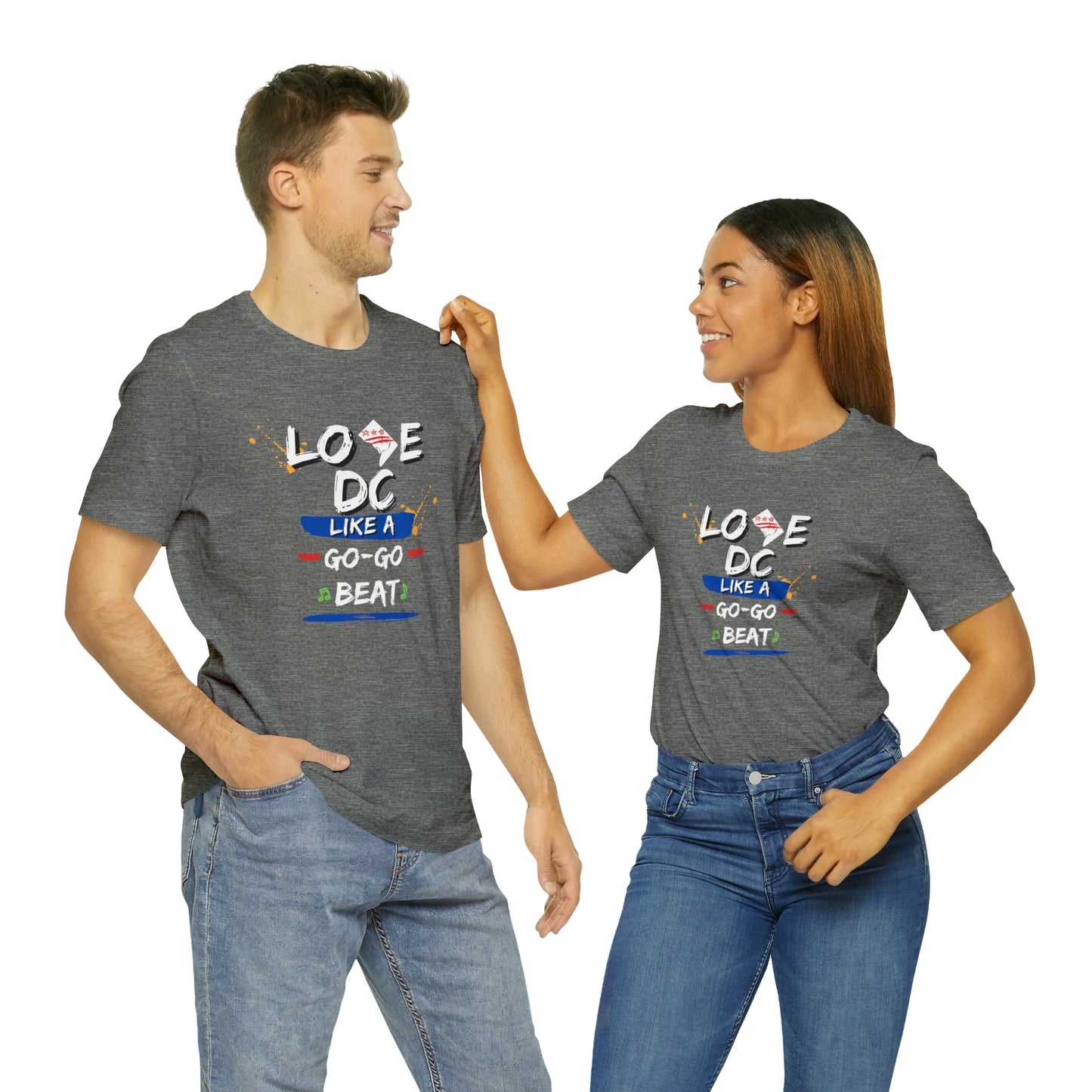 Unisex Jersey Short Sleeve Love DC Tee